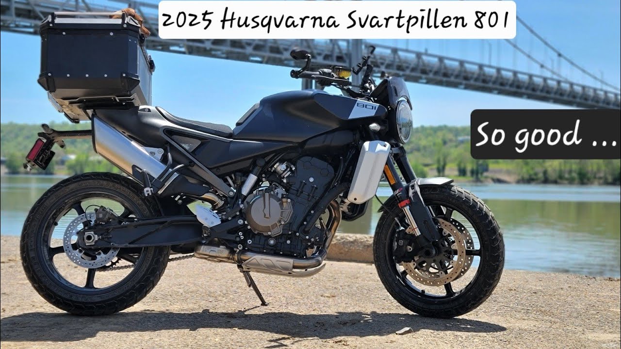 Обзор после перерыва 2025 года Husqvarna Svartpilen 801