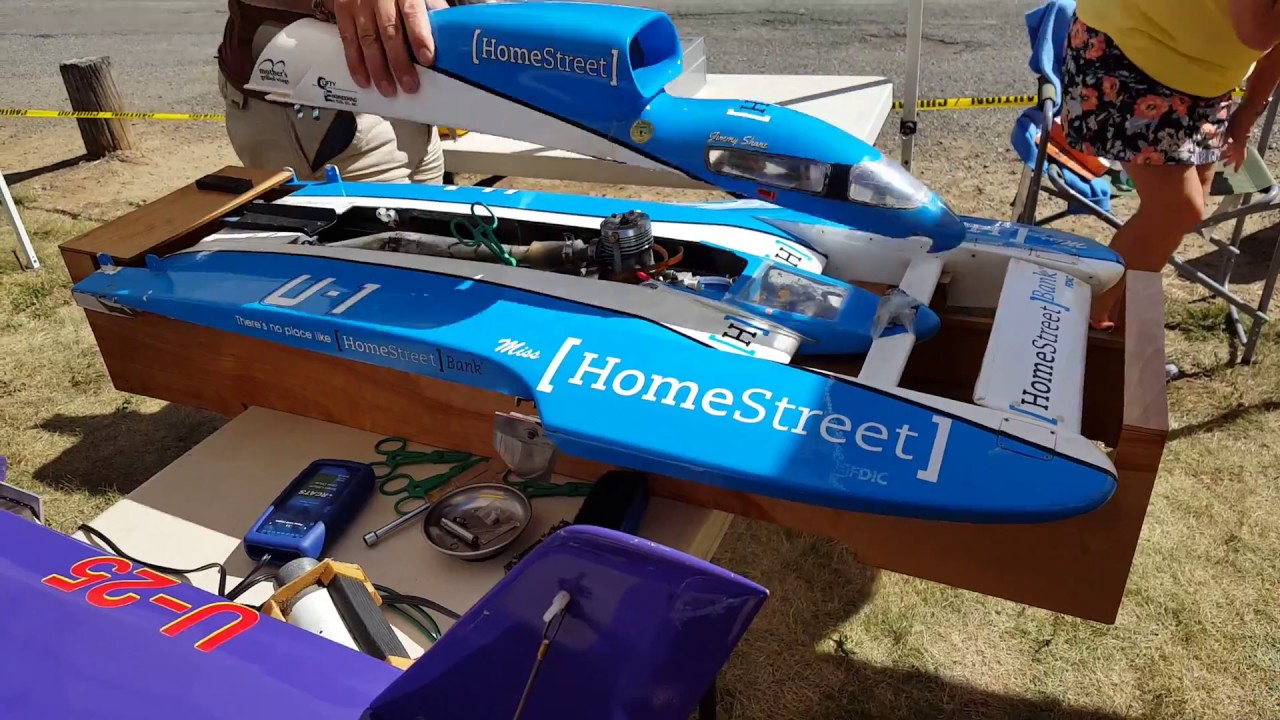 Scale R/C Hydroplane Racing Pit Tour - 2018 RCUnlimiteds Bernie Little Memorial