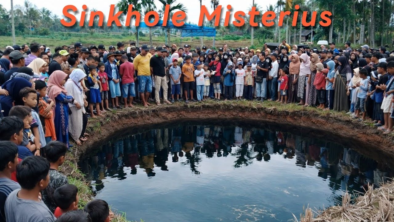 GEMPAR‼️SINKHOLE MISTERIUS MENGEJUTKAN WARGA NAGARI SITUJUAH BATU KAB. 50 KOTA SUMATRA BARAT,