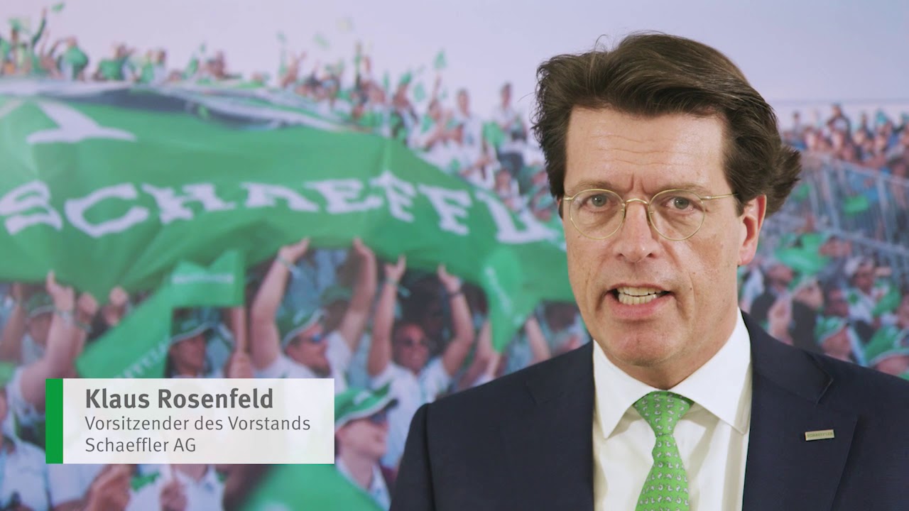 Videobotschaft des Vorstandsvorsitzenden Klaus Rosenfeld vom 23. März 2020 [Schaeffler]