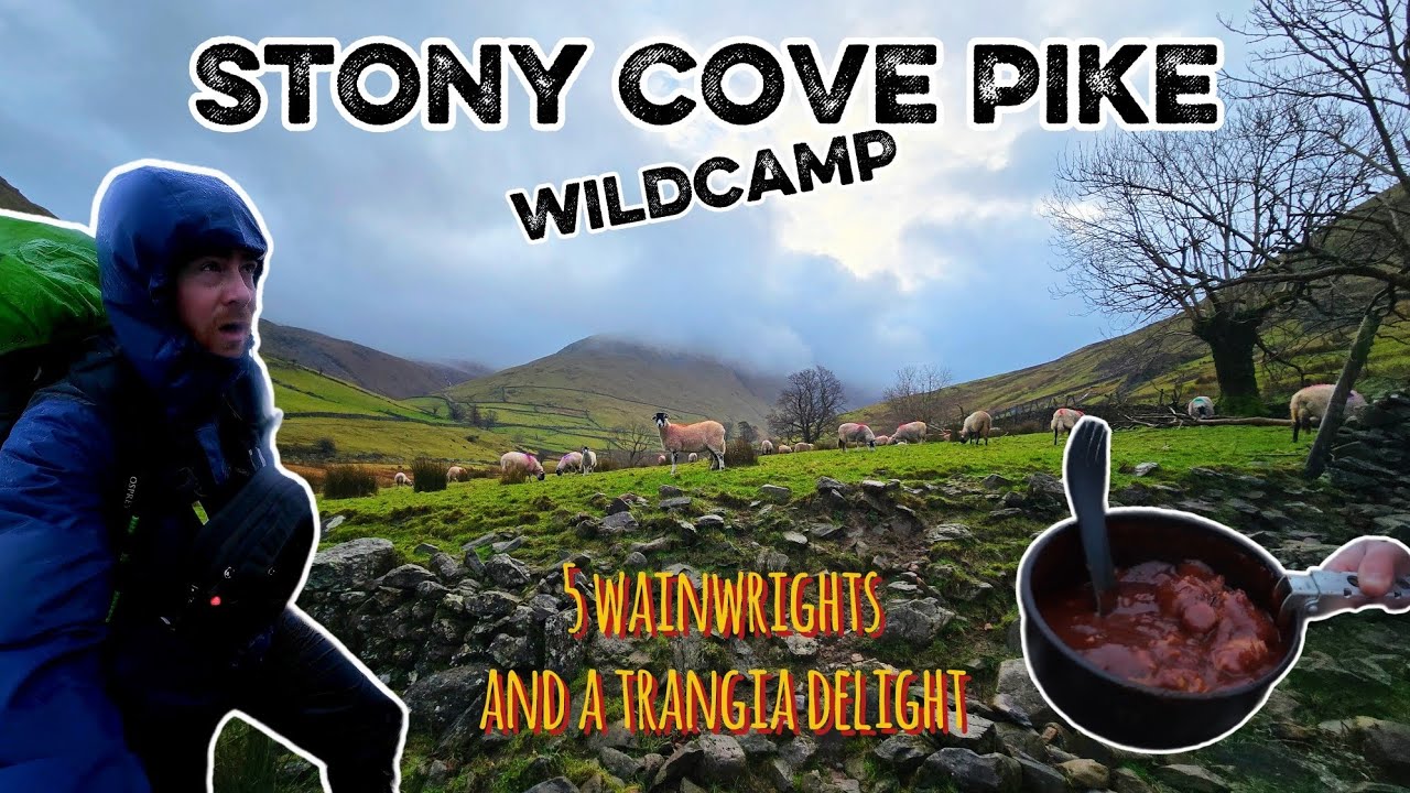Wet winter wildcamp - Stony cove pike