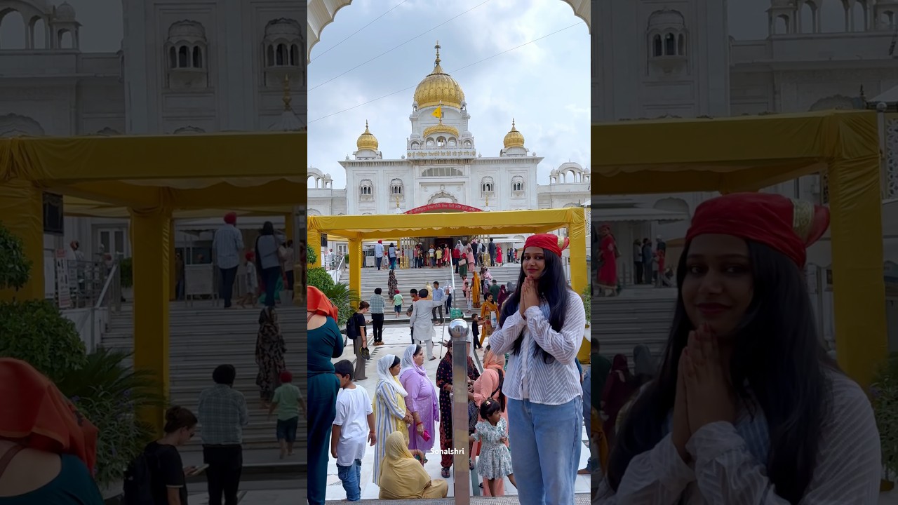 📍Gurudwara Bangla Sahib Delhi #banglasahib #gurudwarabanglasahib #gurudwara #delhi #delhitourism