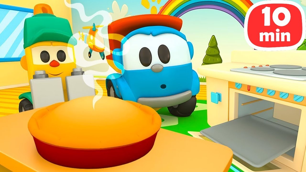 Çizgi film Küçük Kamyon Leo Lifty ile KEK yapıyor! Araba Oyunları