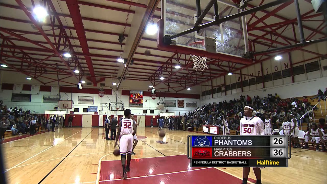 Phoebus Phantoms v Hampton Crabbers - Basketball - December 12, 2014