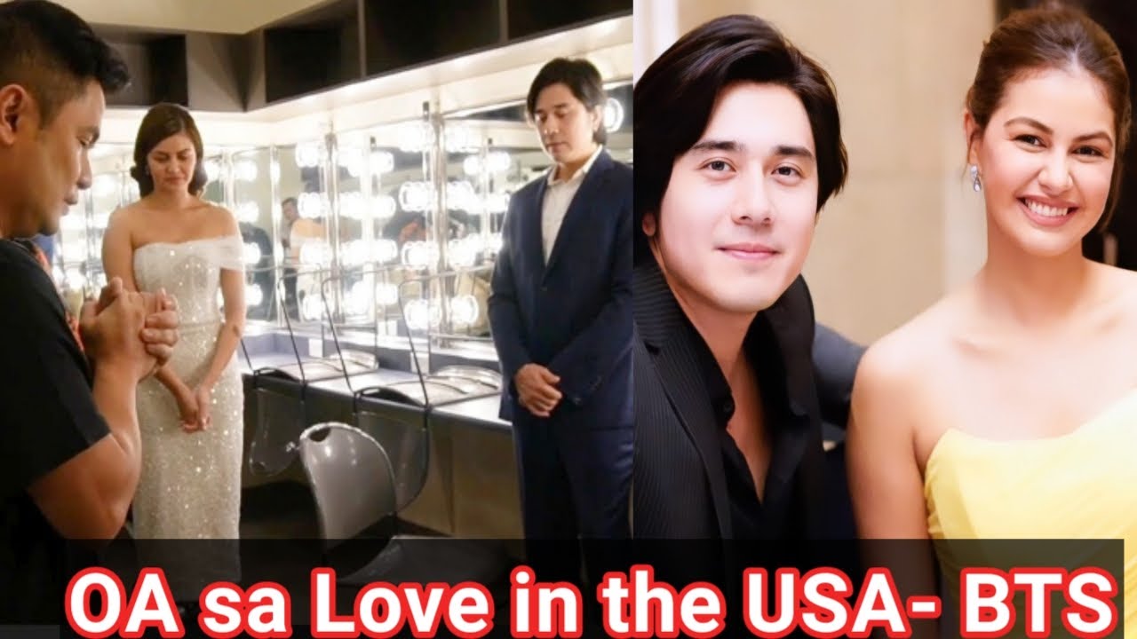 OA sa Love in the USA behind the scenes + Compilation @JanineGutierrezPH @OgieAlcasidOfficialPaulo Avelino