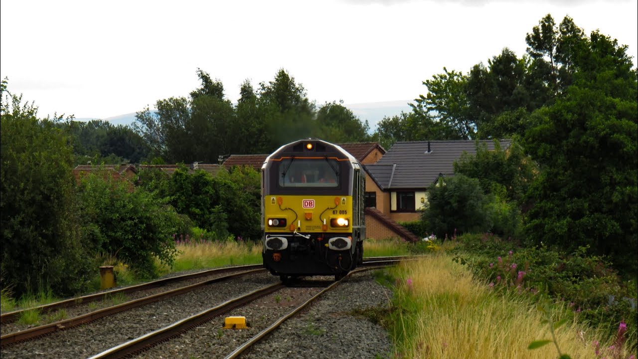 DB Cargo Class 67 No. 67005 on 0Z50 Peak Forest Up Sdgs - Wigan L.I.P on 06.08.20 - HD