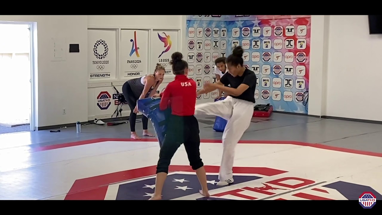 USATKD Resident Academy Athletes Training - 4