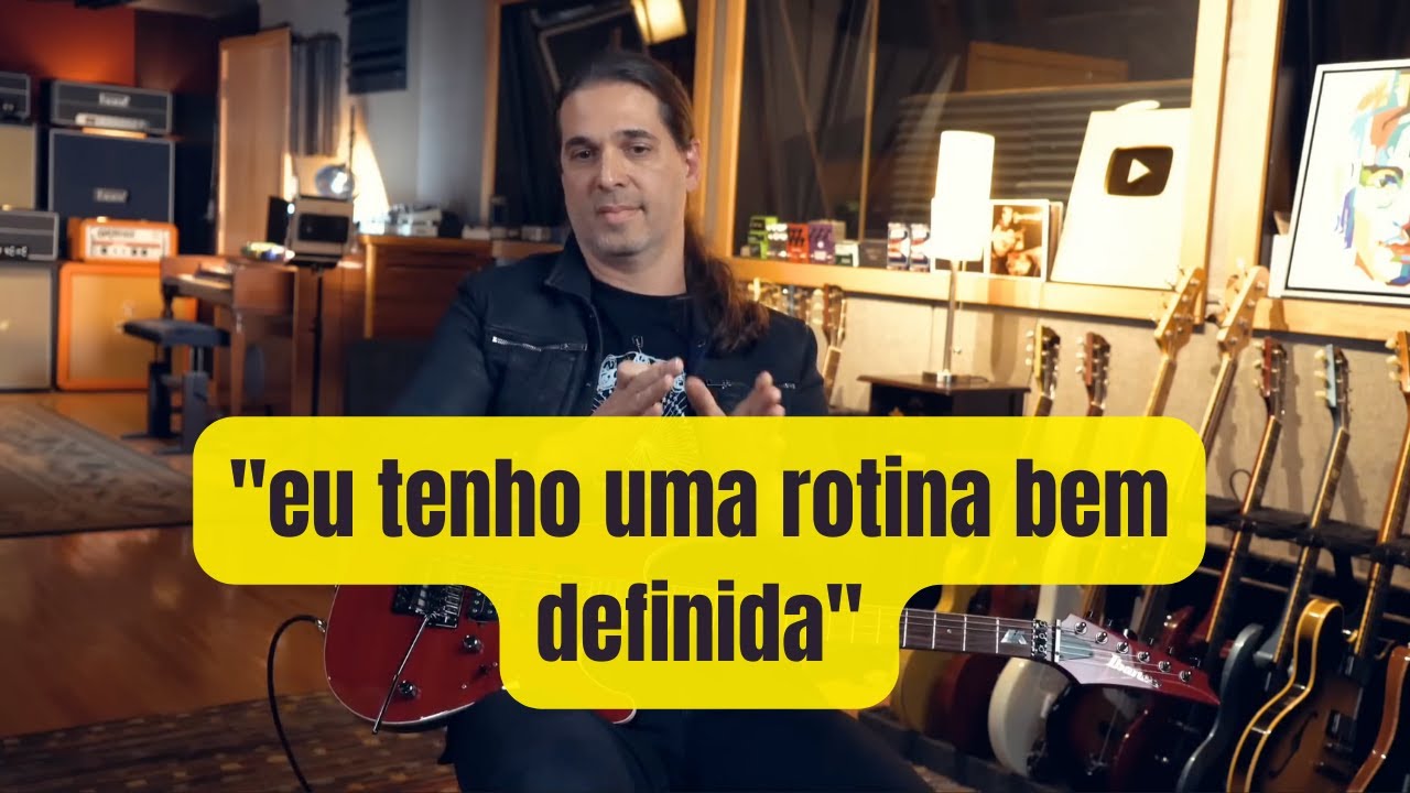 KIKO LOUREIRO revelando COMO PRATICA GUITARRA