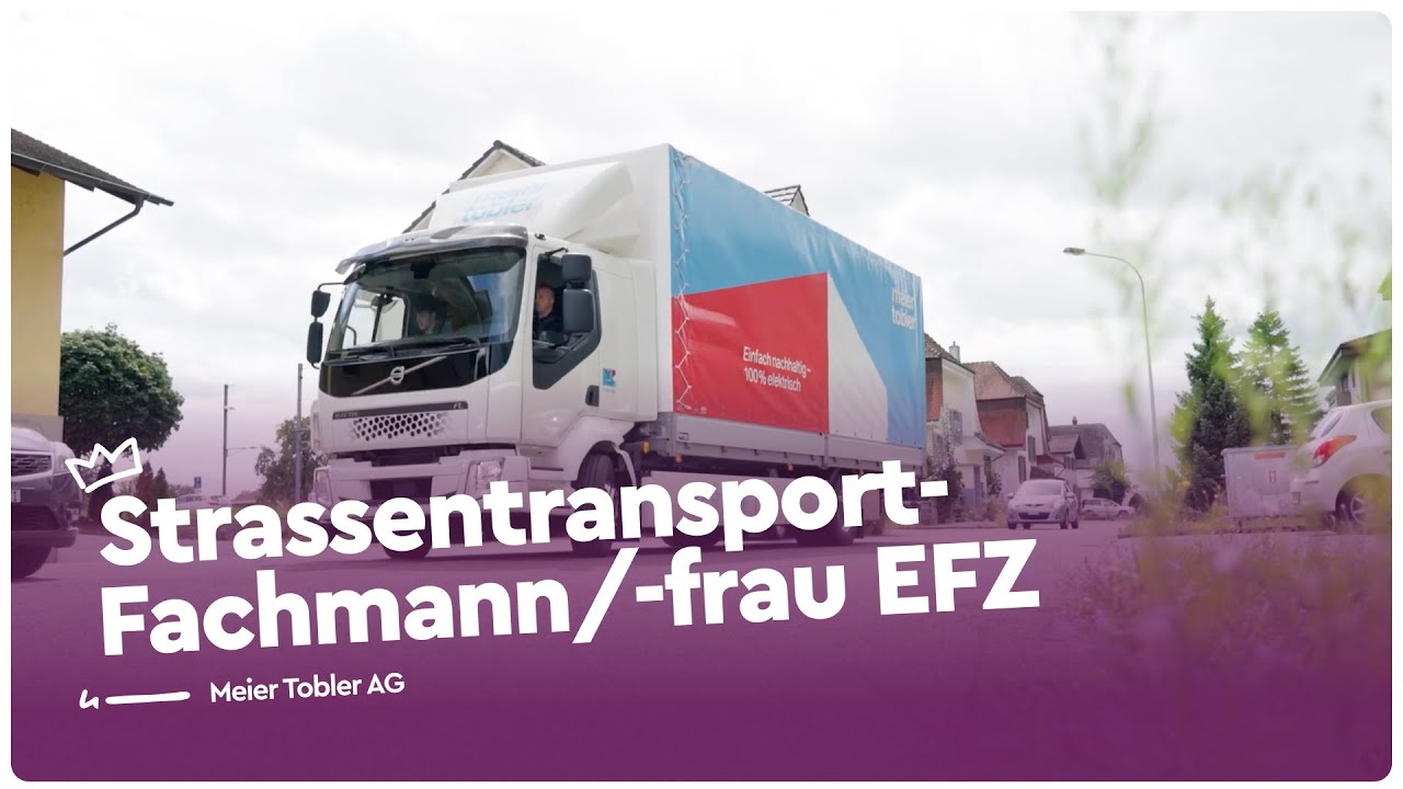 Die Lehre als Strassentransportfachmann/Frau EFZ - Meier Tobler AG | Lehrstellenvideo | Yousty