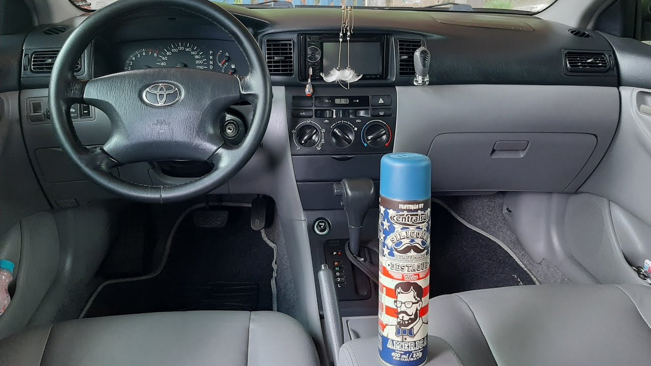 A melhor forma de usar o Silicone Spray da CENTRALSUL @Corolla XEi - Anderson Neves