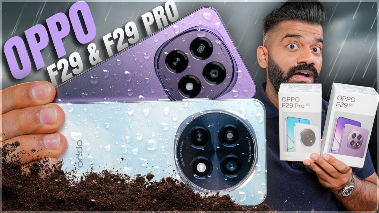 OPPO F29 & F29 Pro Unboxing and First Look - The Durability Champions🔥🔥🔥