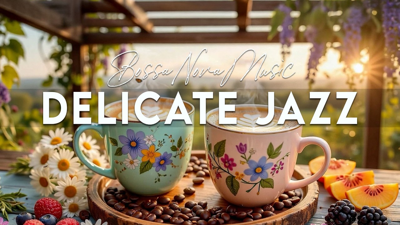 Delicate Summer Jazz ~  Sweet Morning Coffee Jazz & Bossa Nova Instrumental Music for Stress Relief