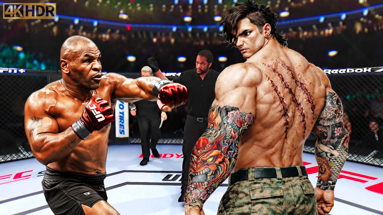 TRUE Mike Tyson vs. Scar Back REMATCH | EA Sports UFC 5