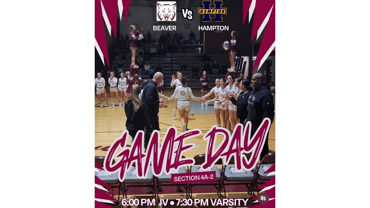 Beaver Varsity Girls Basketball vs Hampton