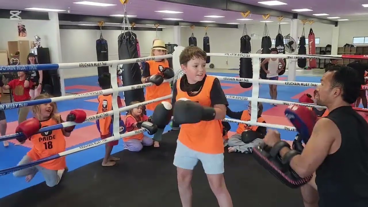 Muay Thai Sparing Lessons in Wellington. 
