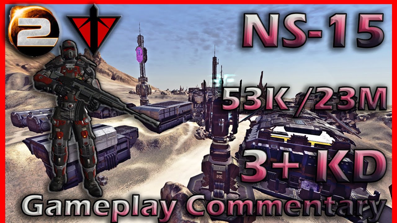Planetside 2 -- NS15 Gameplay Commentary |  52 Kills / 23m; 3+KD