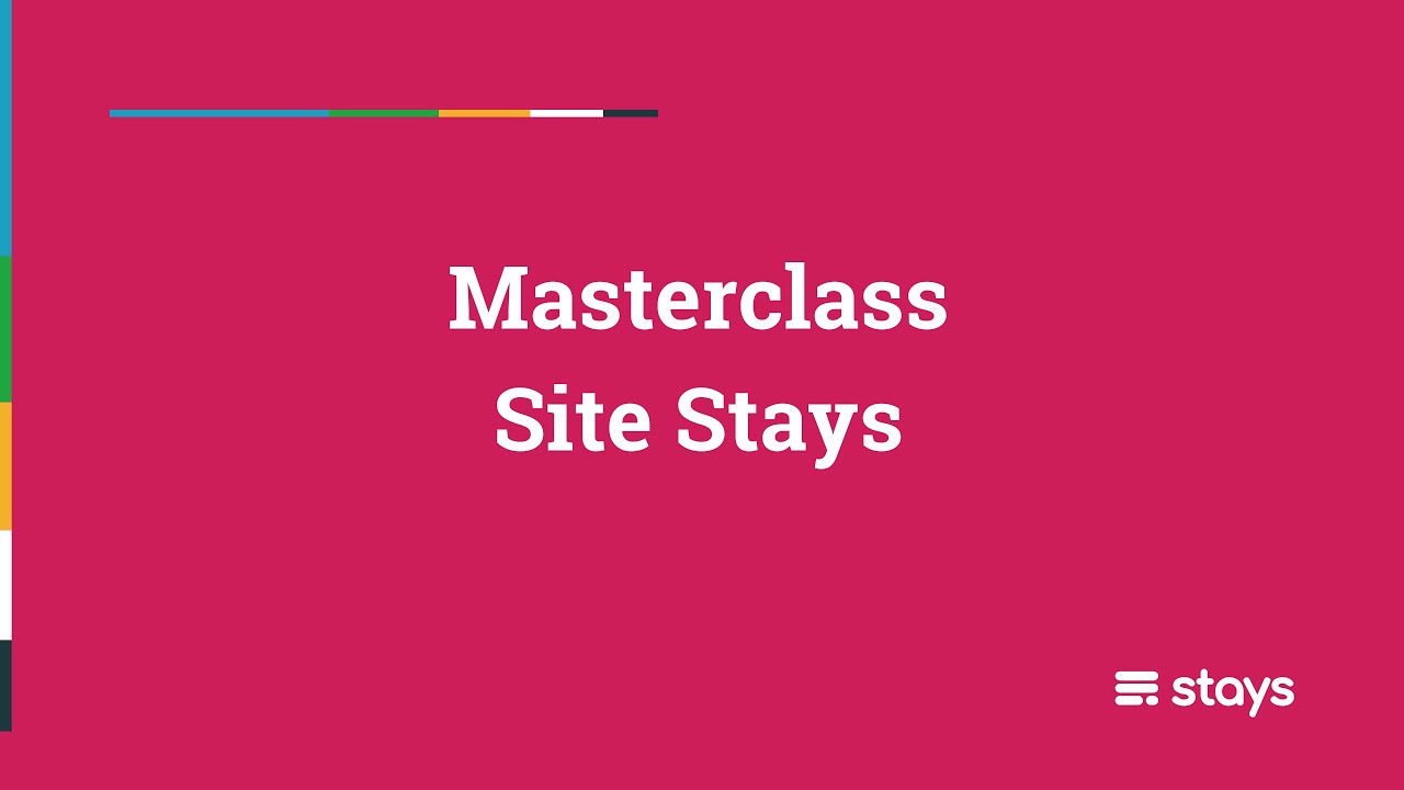 Stays.net | Masterclass Site Stays