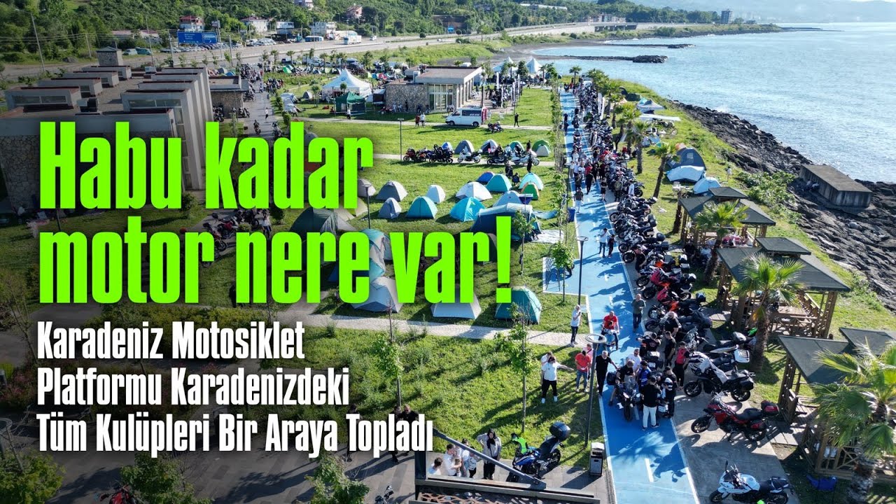 Karadeniz Motosiklet Platformu Karadenizdeki Tüm Kulüpleri Bir Araya Topladı
