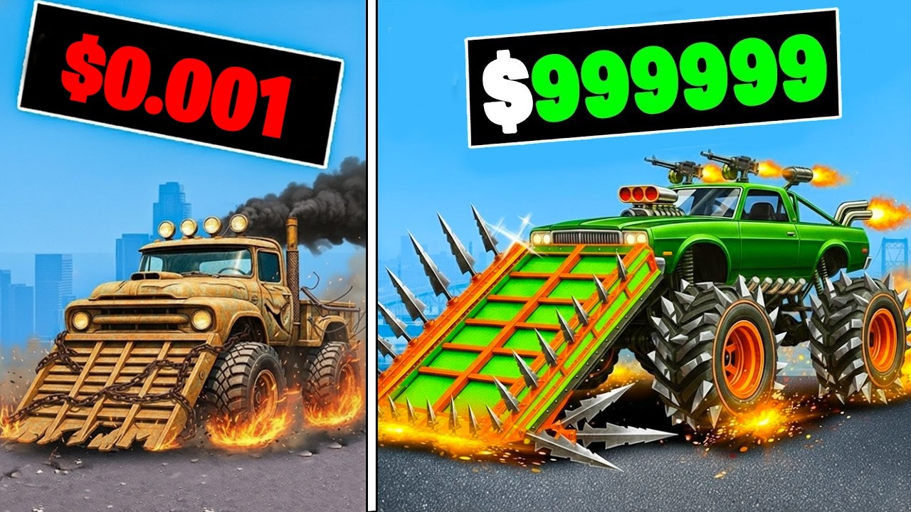 $1 to $1,000,000 Ramp Truck in GTA 5