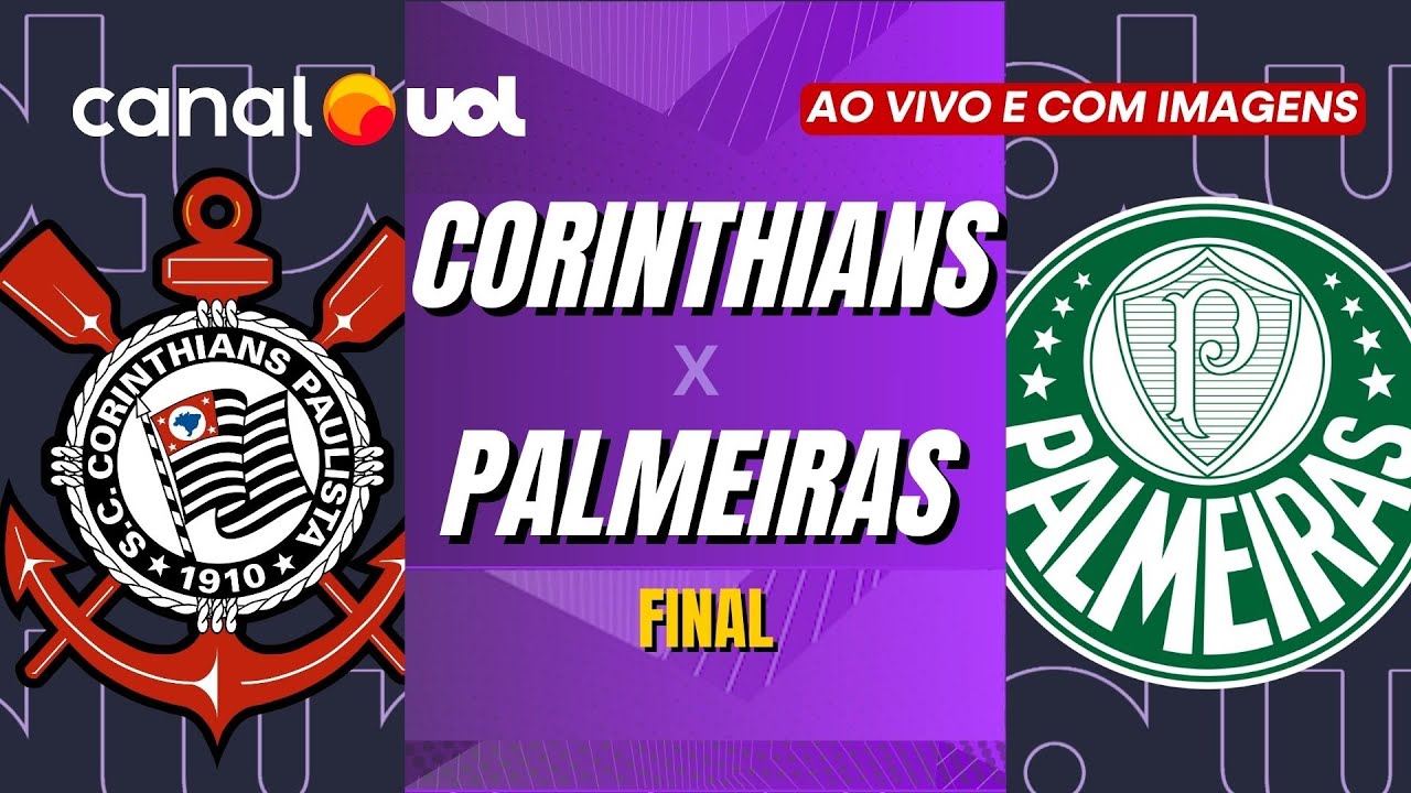 CORINTHIANS X PALMEIRAS - FINAL: PAULIST&Atilde;O FEMININO AO VIVO COM IMAGENS | TRANSMISS&Atilde;O COMPLETA