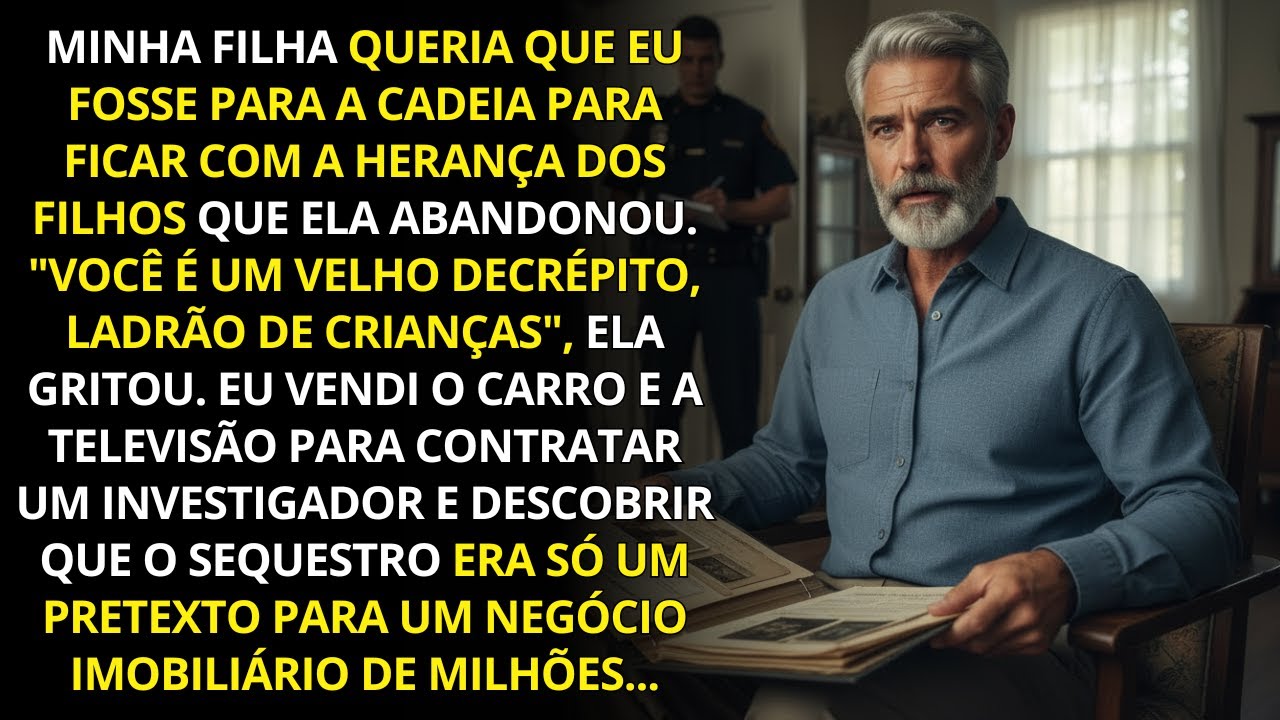 Minha filha abandonou os 3 filhos comigo… e uma década depois me acusou de sequestro!
