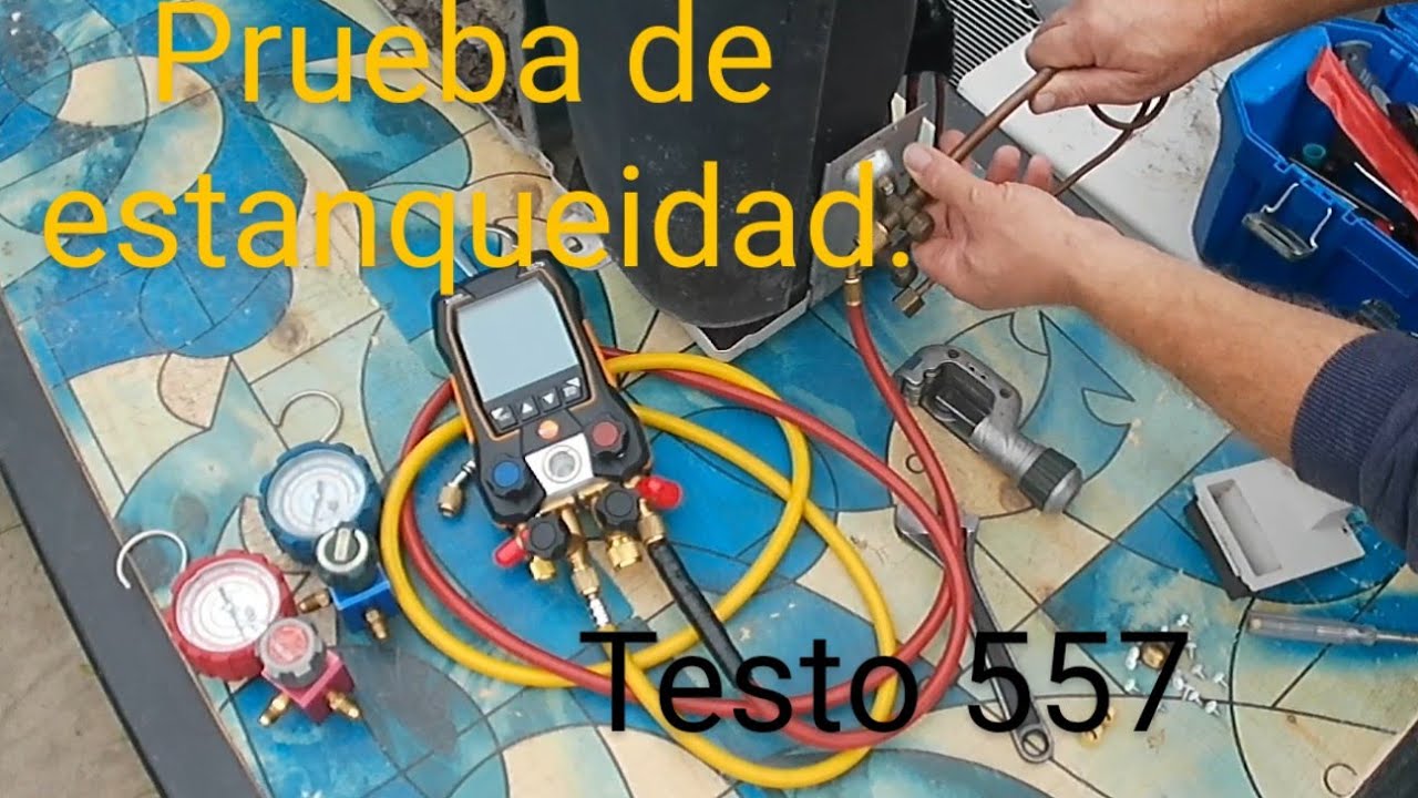 Testo 557s. Estrenando la nueva herramienta en estanqueidad.