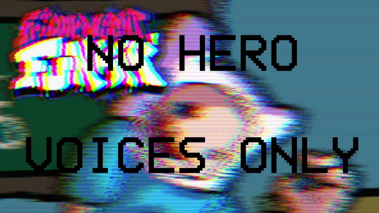 NO HERO | Vocals Only | VS Finn Friday Night Funkin