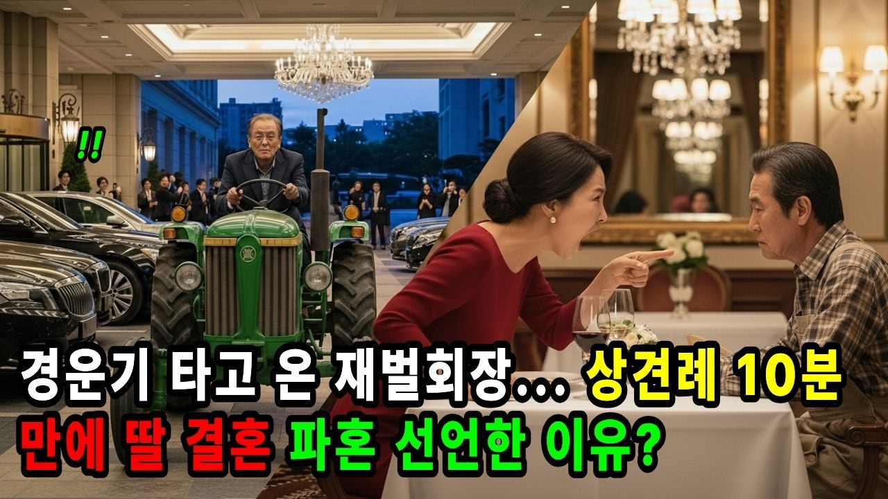 경운기 타고 온 재벌회장... 상견례 10분 만에 딸 결혼 파혼 선언한 이유 | 노후사연 | 시니어사연 | 오디오북 | 실화사연 | 사연친구 |
