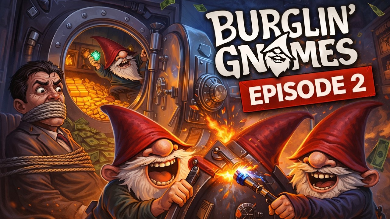 Burglin Gnomes Ep 2 La glock 18