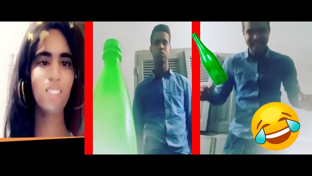 فيصل إتري دار تحدي ديال القرعة ههه الهربة | Faycal Itri bottle cap challenge
