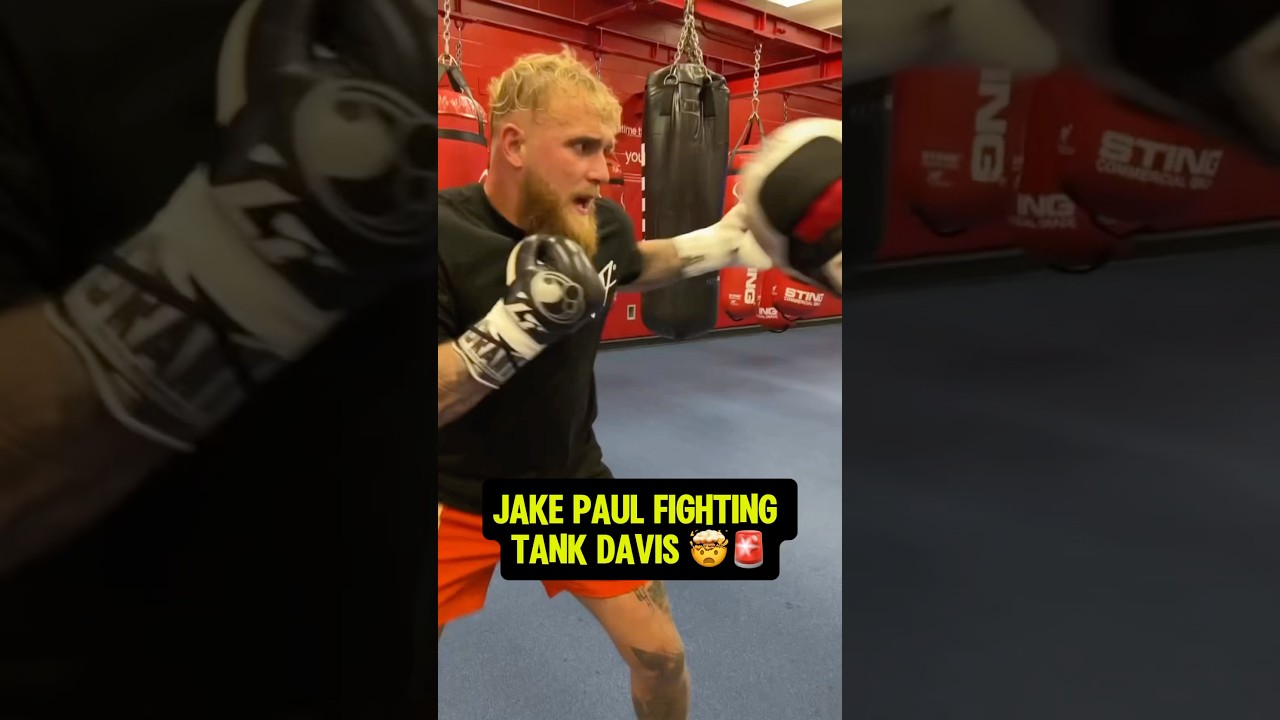 JAKE PAUL VS. TANK DAVIS IS SET FOR NOVEMBER. 🚨🚨