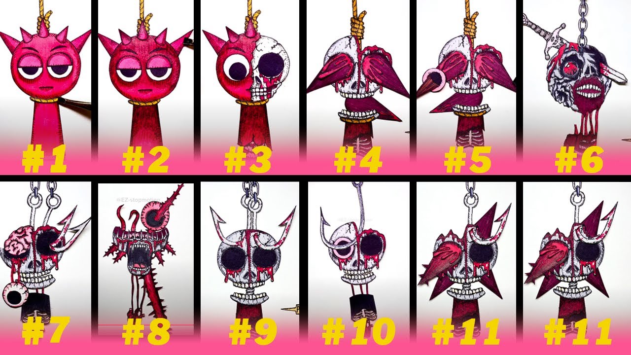 [Sprunki transformation] Raddy phase 1 to 11