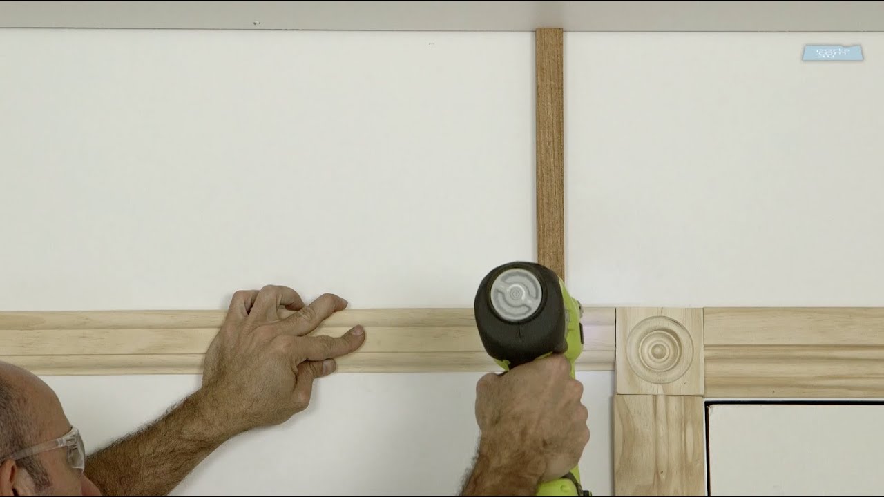 How to install a picture rail