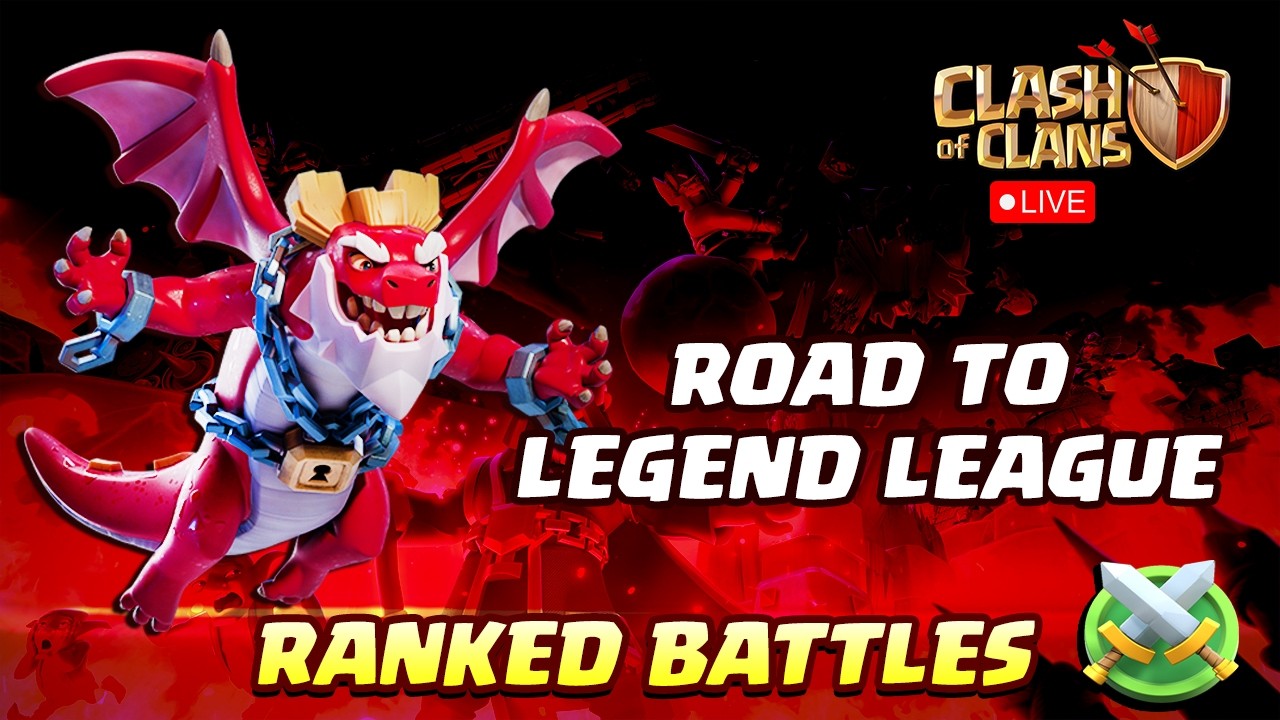 Road to Legend League🔥 | War Attacks & Ranked Battles⚔ | Clash of Clans LIVE | COC Tamil Live