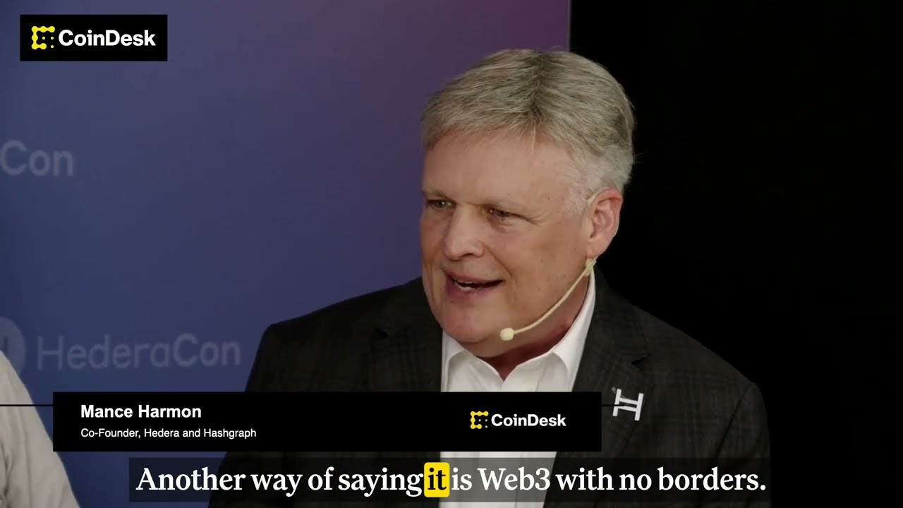Wsp&oacute;łzałożyciel Hedera, Mance Harmon, o wizji &bdquo;Web3 bez granic&rdquo;