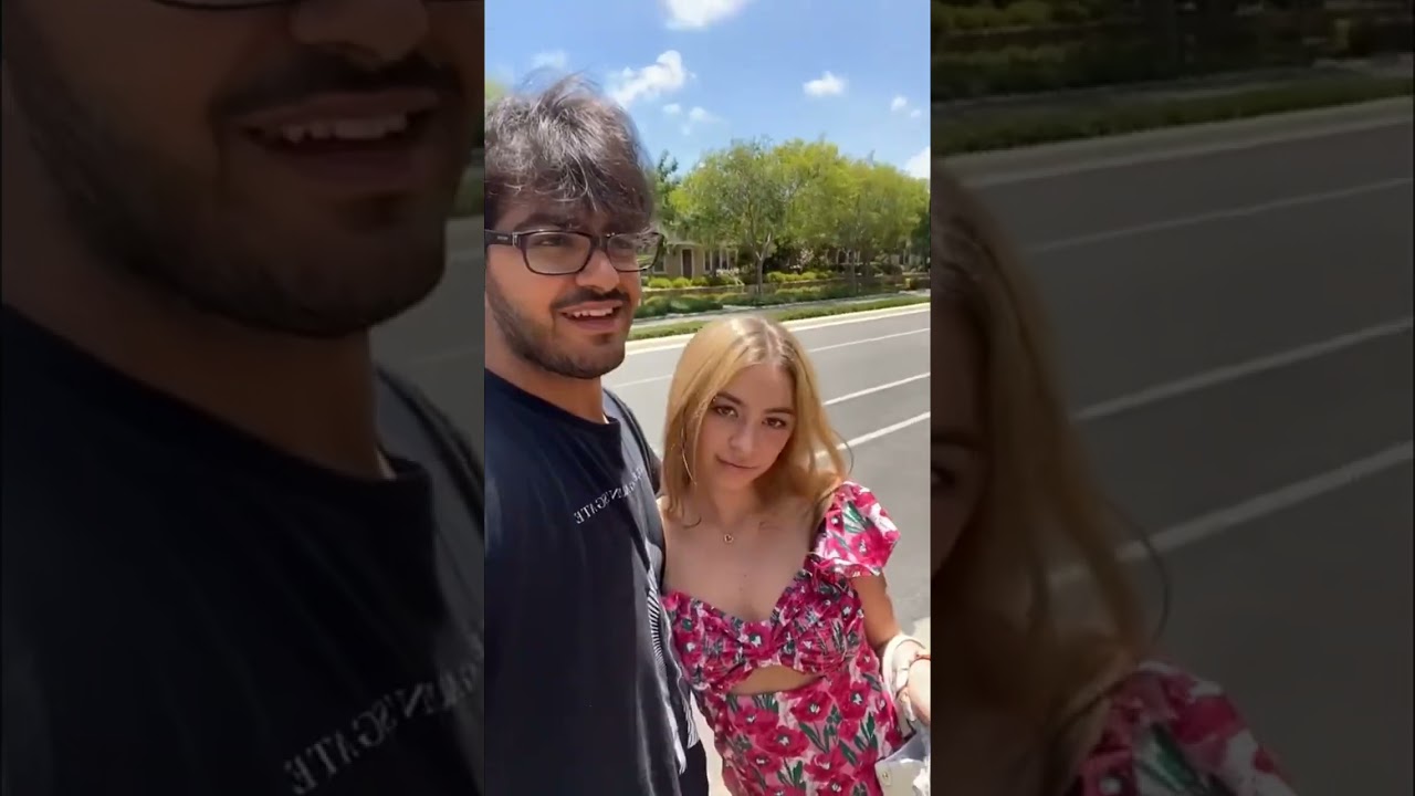 كايلي حبيبة معاذ تسوق سيارته 🔥
