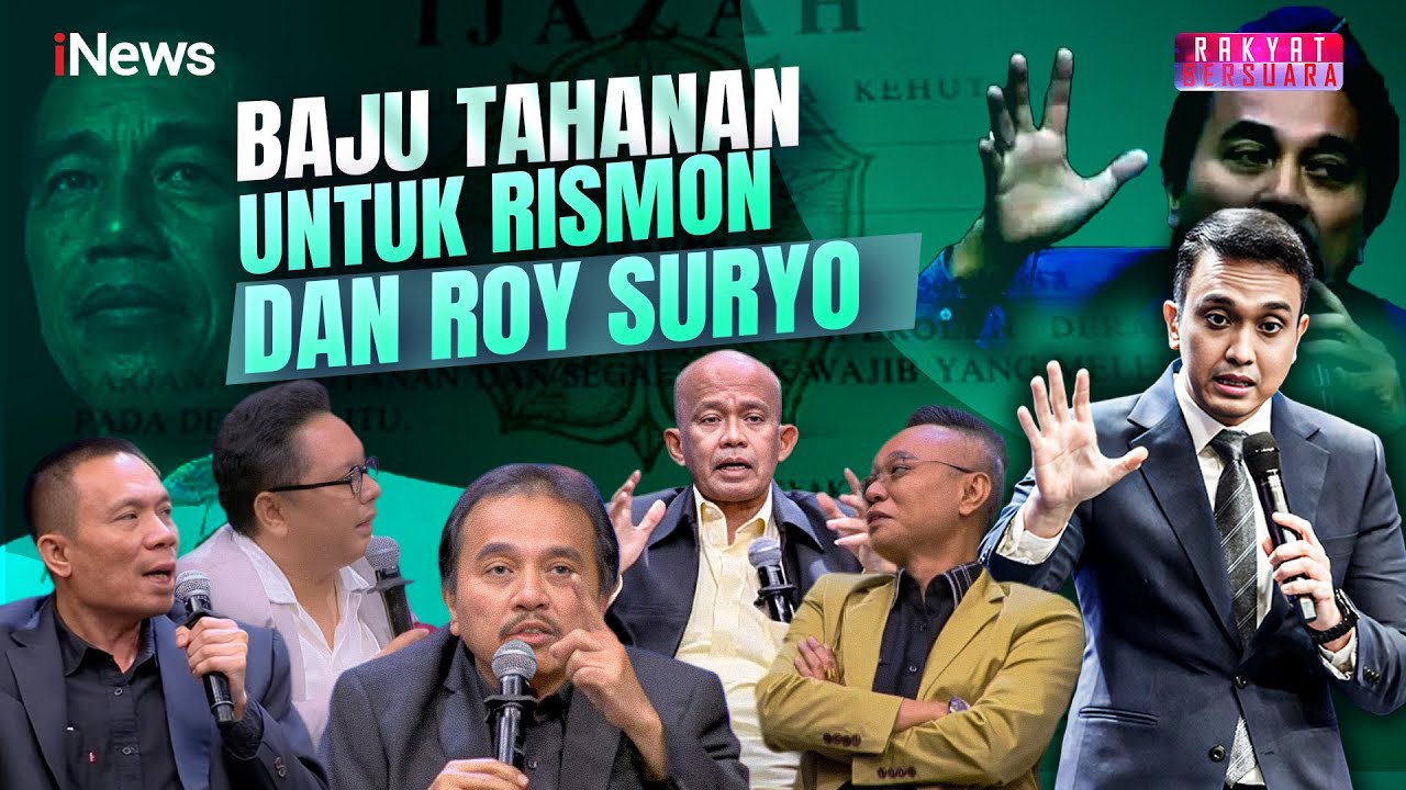 Pitra Bawa Baju Tahanan untuk Rismon dan Roy Suryo, Mau Masuk Penjara? | Rakyat Bersuara | 1/7