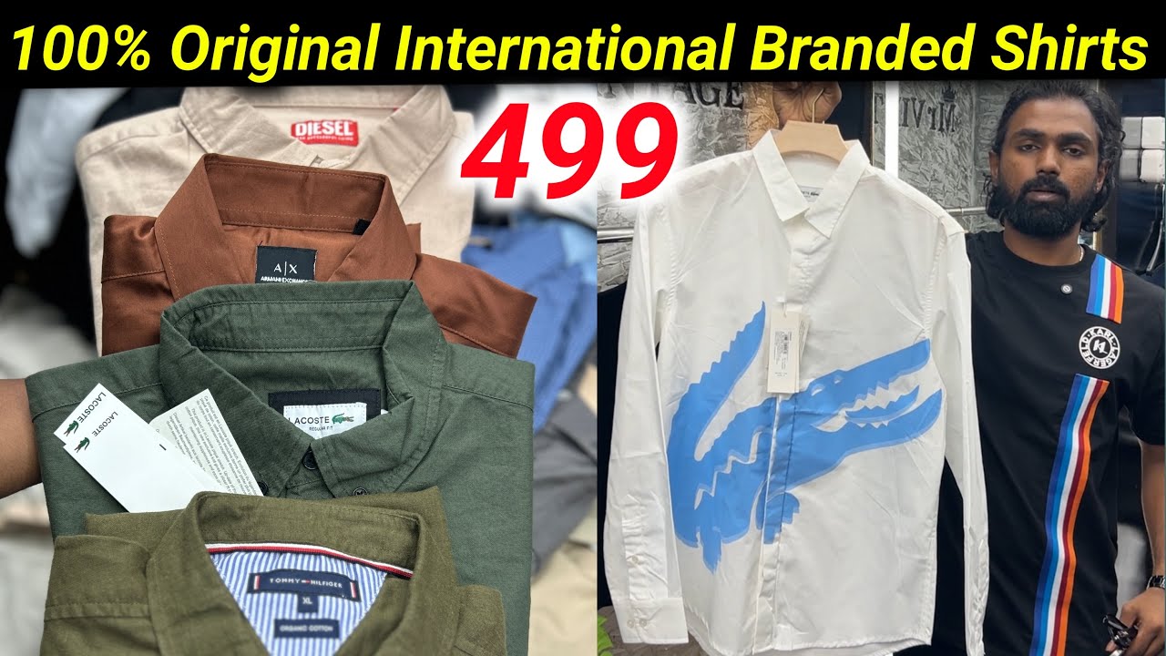 ரூ.499-க்கு International Branded Shirts & jeans pant😳in Coimbatore | Vimals lifestyle