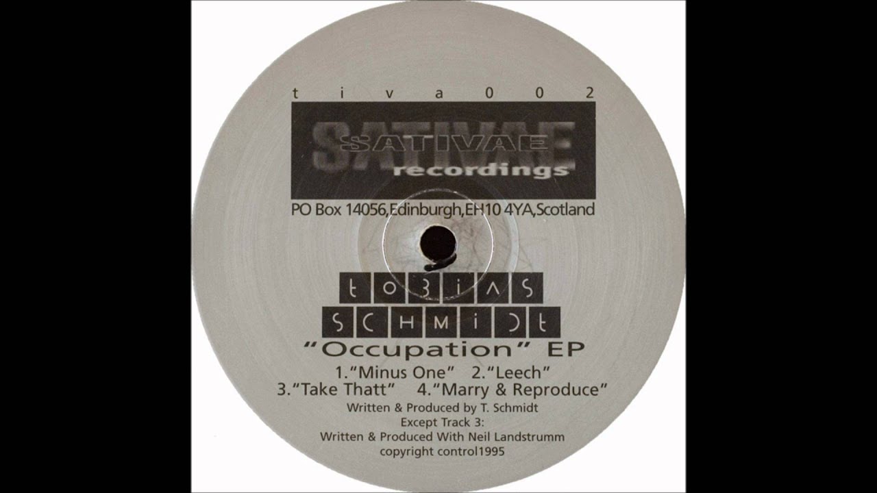 Tobias Schmidt ‎-- Occupation EP - B1 - Take Thatt