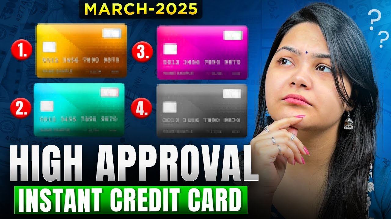 Best Instant Credit Card Approval! Easily Available Credit Cards 2026! Instant Approval Credit Card
