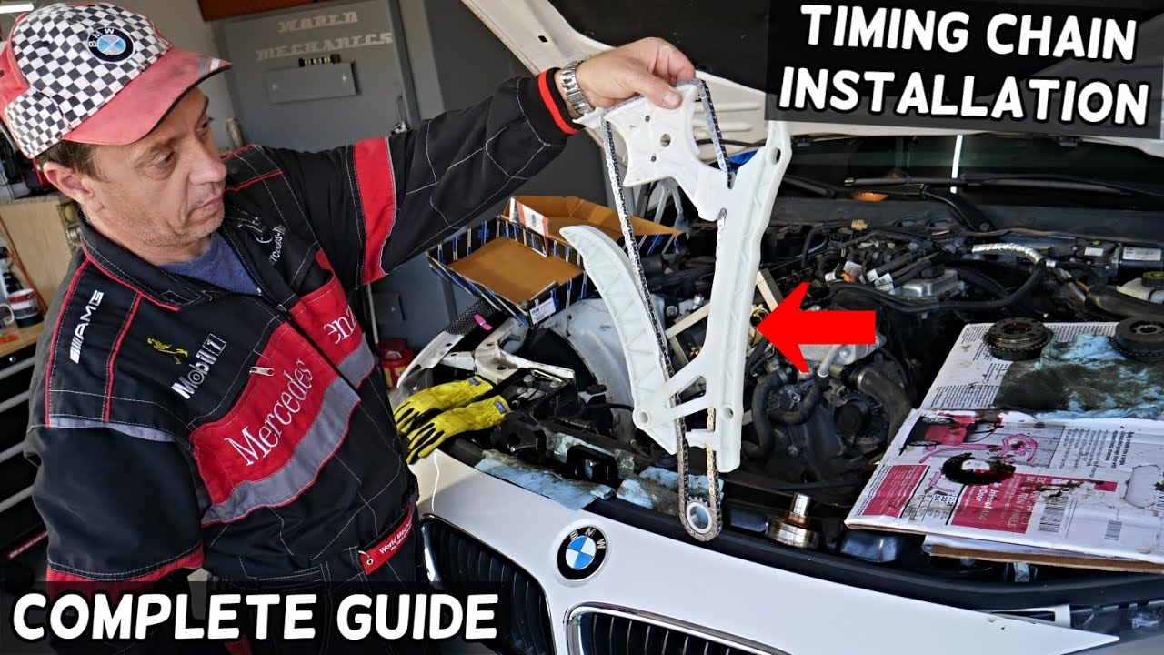 BMW F30 F31 TIMING CHAIN REPLACEMENT INSTALLATION TORQUE SPECS BMW 320i 328i