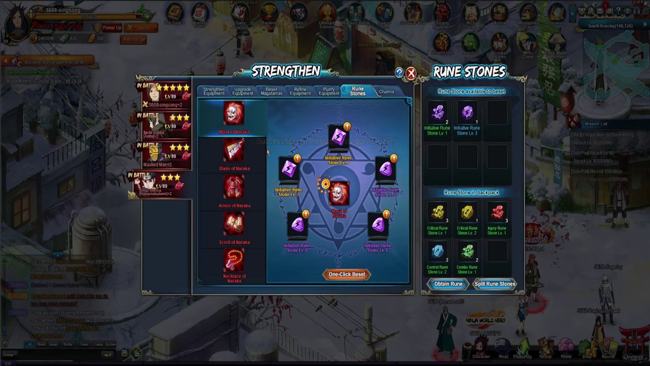 Naruto Online - Refine Rebate Maxed , 5k initiative goal reached