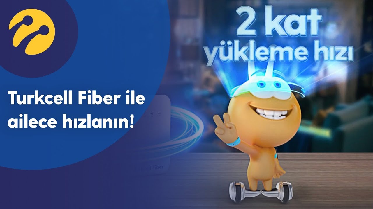 Turkcell Fiber ile ailece hızlanın!