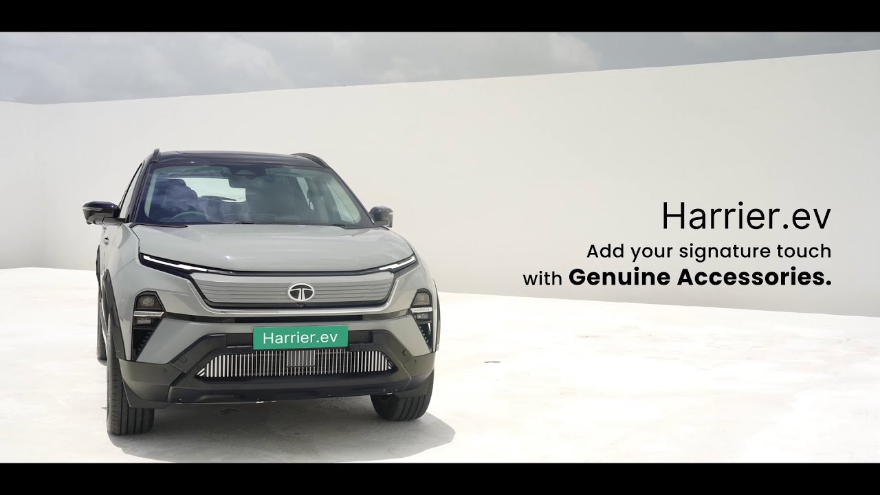 Tata Motors Genuine Accessories | Amp Up Your Harrier.ev Style!