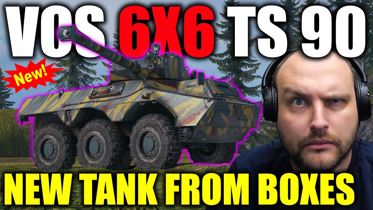 New Tier 9 Wheelie from Boxes: Is the VCS 6x6 TS 90 Any Good?