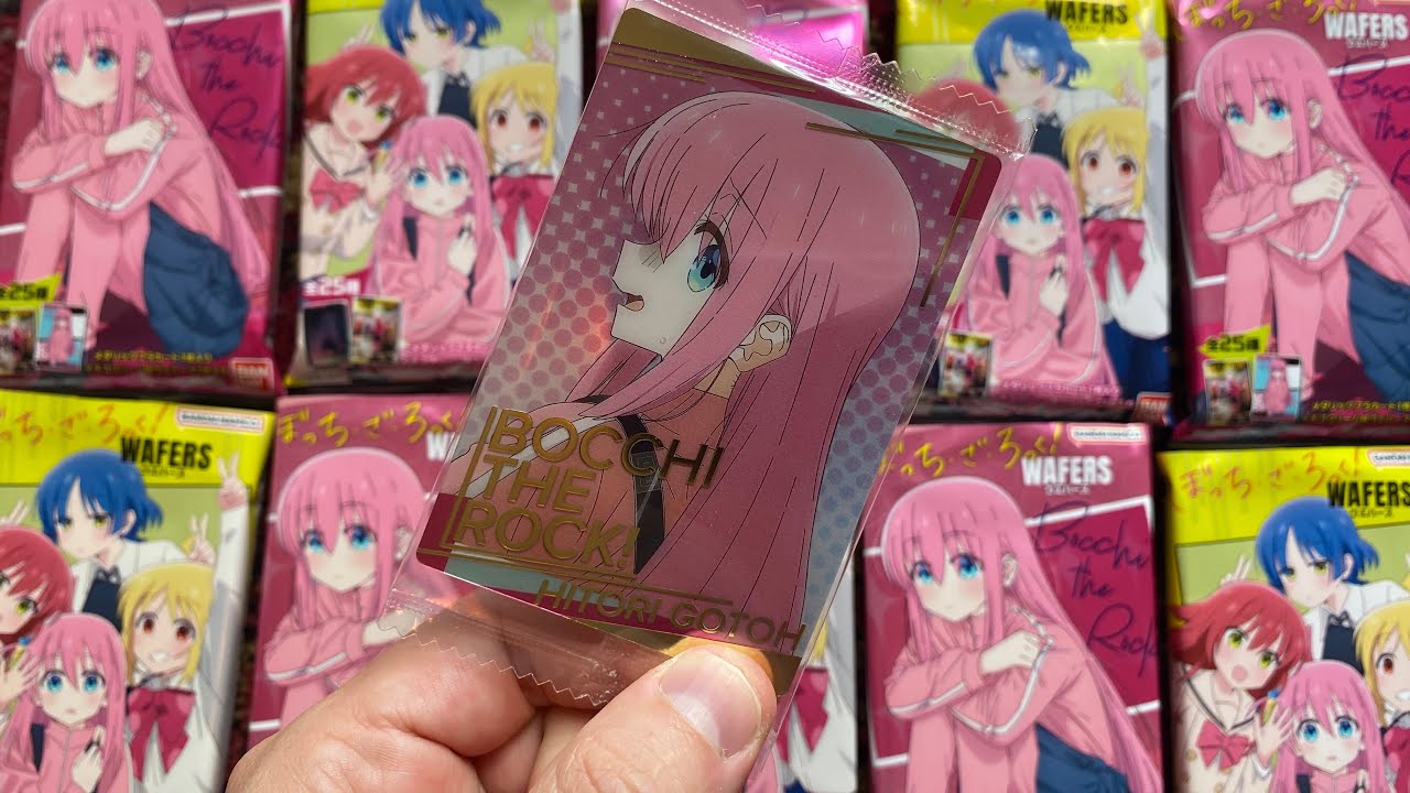 Bochi the Rock Card Collection! (Wafer card packs!) - Shoutout to Not Disappointed
