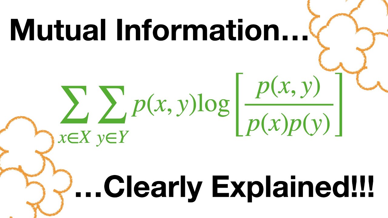 Mutual Information, Clearly Explained!!!