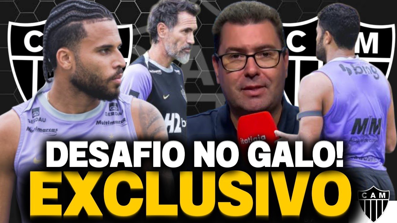🚨 EXCLUSIVO: REFORÇO NO MEIO-CAMPO RETORNA EM BREVE 🐔 ATLÉTICO DEFINIDO 🐔MEDALHÃO NO BANCO?🐔