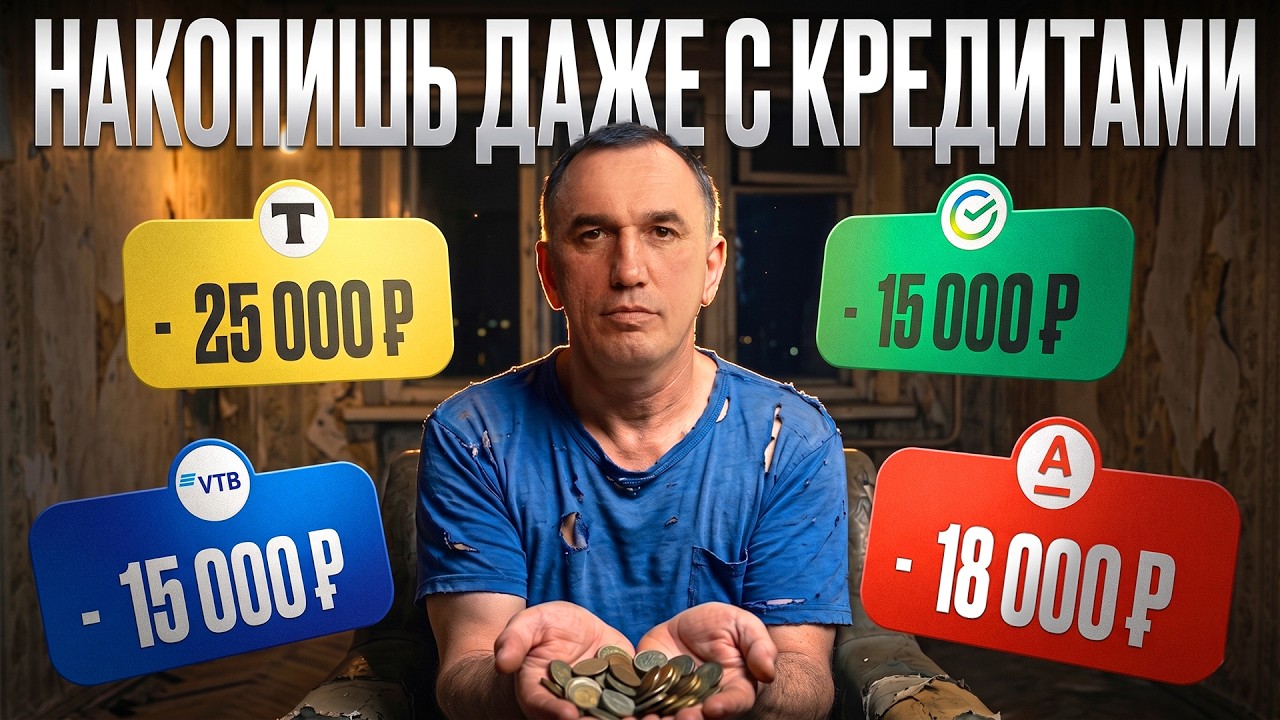 Единственный способ накопить деньги, даже если живешь в долг!
