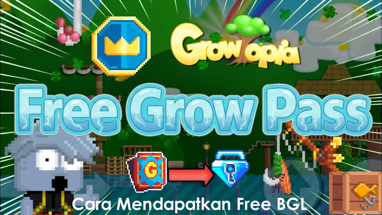 Cara Mendapatkan Royal Grow Pass Secara Gratis di Game #growtopia 2026 